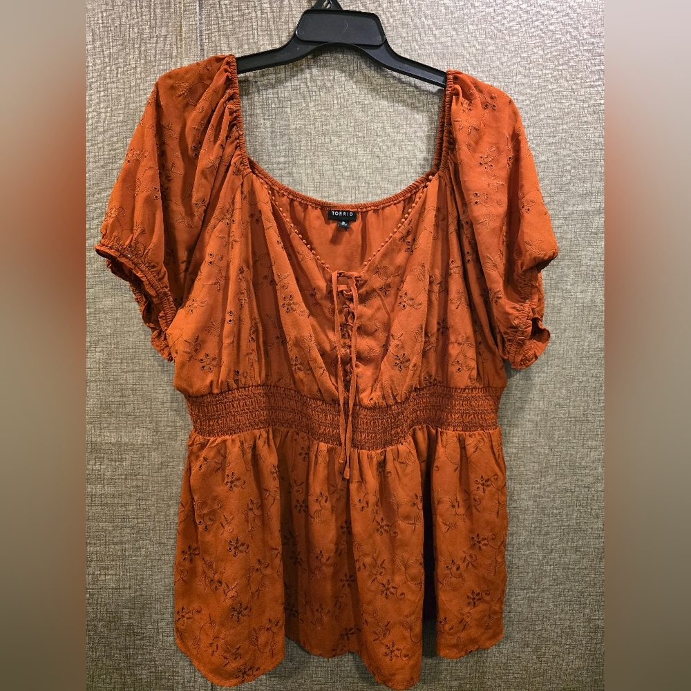 Torrid Women's Orange Top